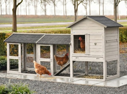 Prestige Medium Light Grey with 2 runs 297x91x150 cm