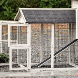 The Space Medium Light Grey extension run has convenient doors.