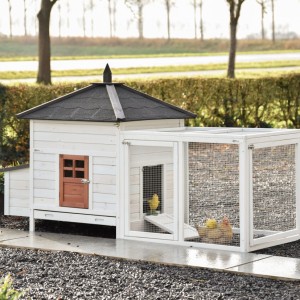 Chickencoop Ambiance Large with run 218x93x122cm