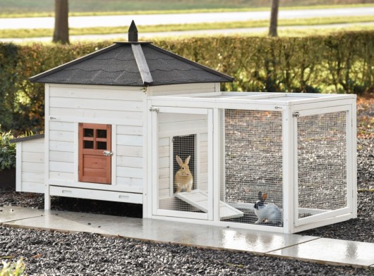 Ambiance Large terra rabbit hutch 218×93×122 cm