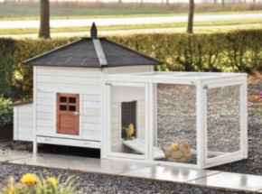 Chickencoop Ambiance Large with run 218x93x122cm