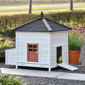 Ambiance Large chicken coop terra 121x93x122cm