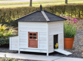 Ambiance Large chicken coop terra 121x93x122cm