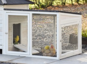 Ambiance Large extension run with roofing-felt roof 98×80×75 cm