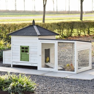 Chickencoop Ambiance Large with run 218x93x122cm