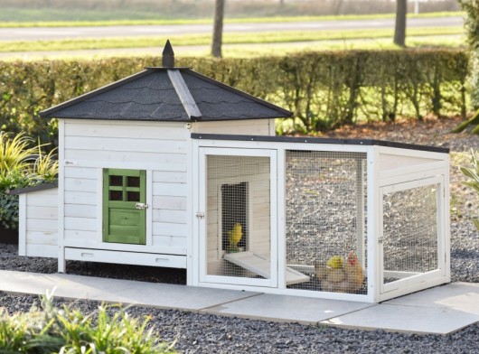 Chickencoop Ambiance Large with run 218x93x122cm