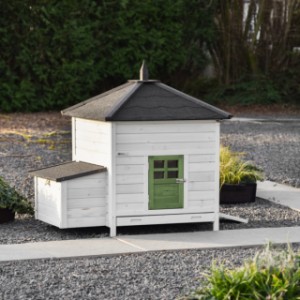 Ambiance Large olive rabbit hutch