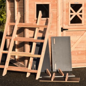 All removable parts together