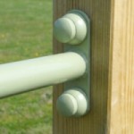 Monkey bars pastel green