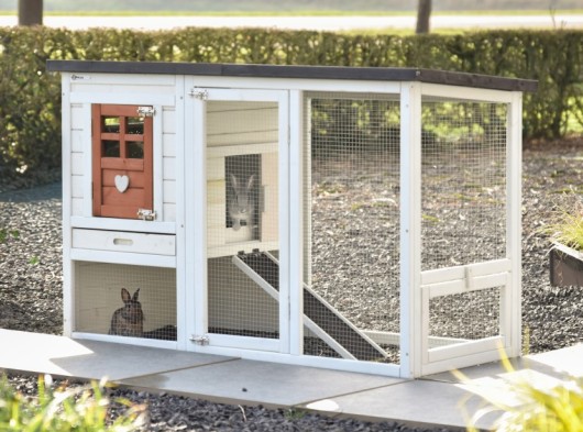 Rabbit hutch Noah terra 168x65x87cm