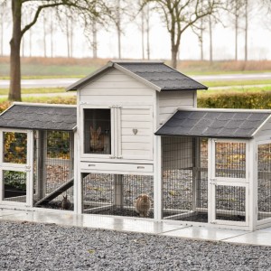 Prestige Medium with Double Run Light Grey Anti-Chew 299x90x150 cm