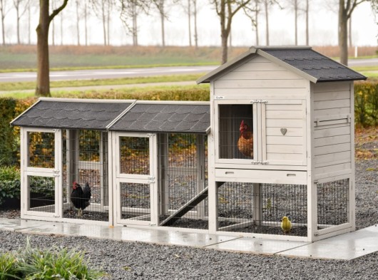 Prestige Medium Light Grey with 2 runs 297x91x150 cm