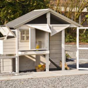 Chickencoop Holiday Medium with nest box | provided with large doors