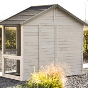 Have a look on the backside of rabbit hutch Holiday Large