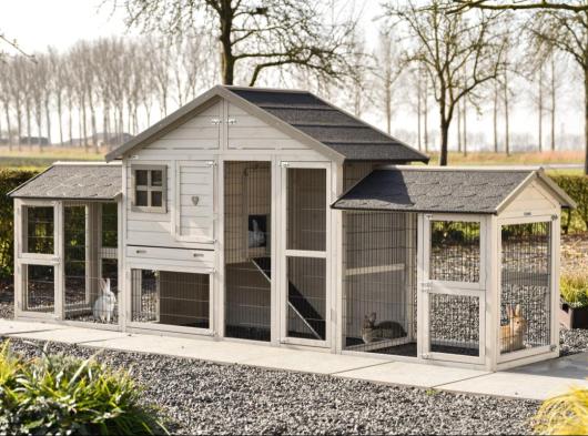 Rabbit hutch Holiday Medium Double 374x88x151cm