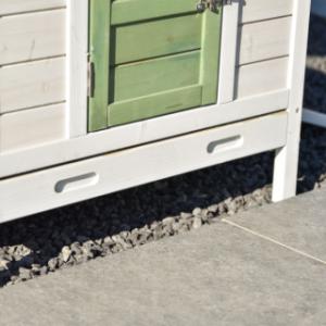 The Ambiance Small has a plastic pull-out tray