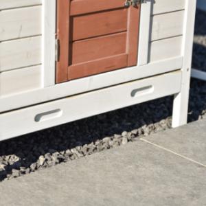 The Ambiance Small has a plastic pull-out tray