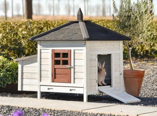 Rabbit hutch Ambiance Small terra 108x77x99 cm