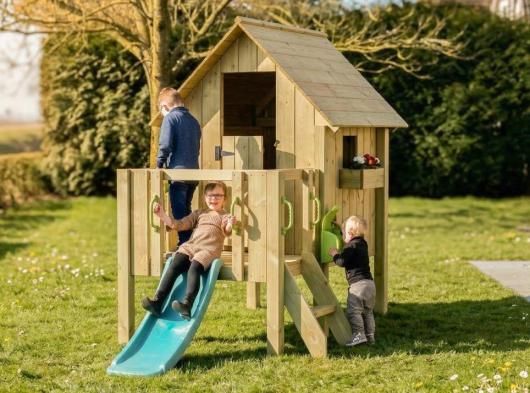 Playhouse Dream 60 with slide JoyPet · Pressure-treated spruce