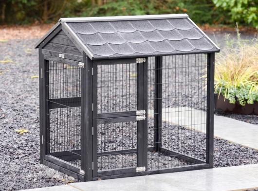 Intermediate run Space Large Black Anti-gnaw 125x83.5x129.6cm