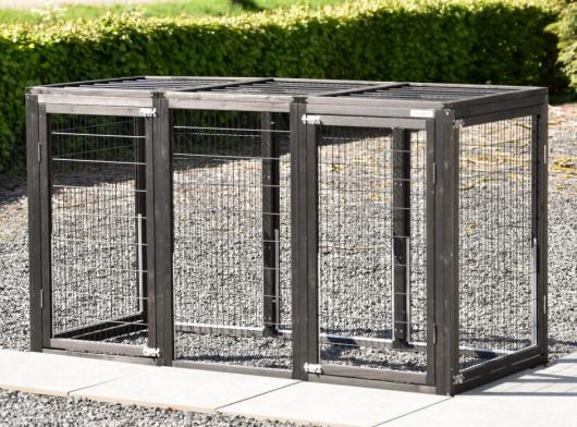 Animal run Functional Black Anti-gnaw 180x80x104cm