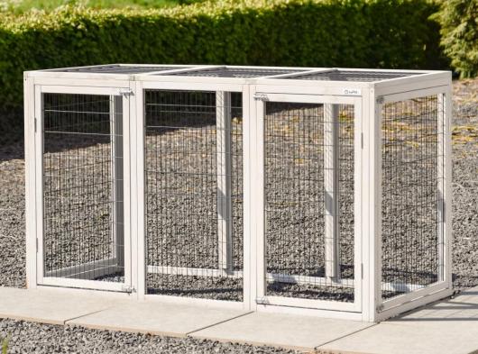 Animal run Functional Light-grey Anti-gnaw 180x80x104cm