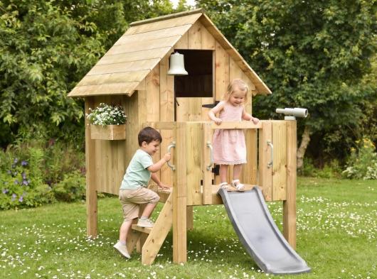 Playhouse Dream 60 with slide JoyPet · Pressure-treated spruce