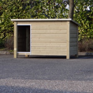 Doghouse Loebas ✓ High pressure treated wood ✓ Roof with alluminum strips