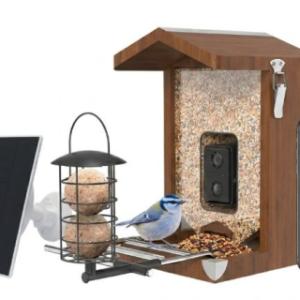 Sanilu bird feeder with camera and solar panel | Package contents