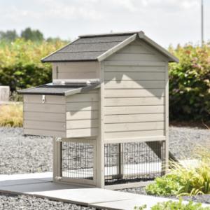 Have a look on the backside of chickencoop Prestige Small
