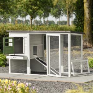 The Julia rabbit hutch offers many expansion options