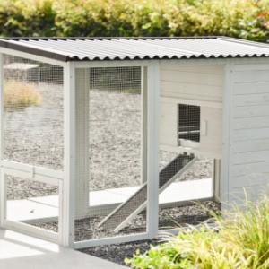 Have a look on the backside of rabbit hutch Julia
