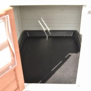 Rabbit hutch Julia has a spacious sleeping area