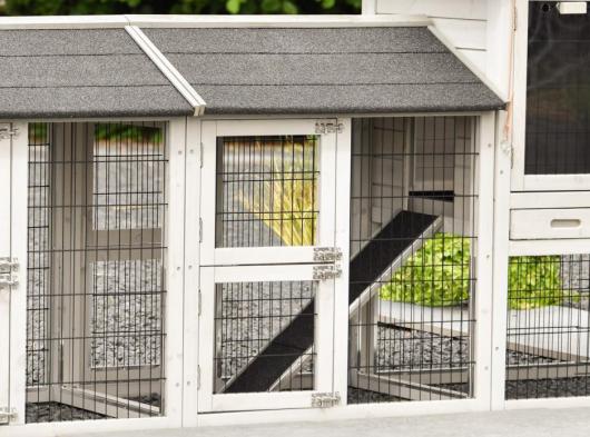 Intermediate running Space Small Light-grey Chewprotection 76x59x86cm