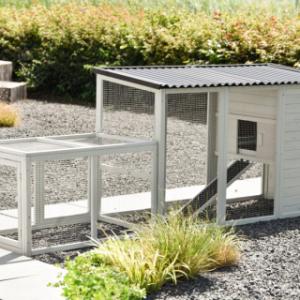 Have a look on the backside of rabbit hutch Julia