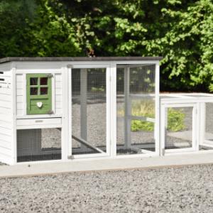 Rabbit hutch Julia |The extension run provides extra space for your rabbits