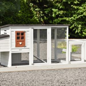 Chickencoop Julia | the additional run offers more space for your chickens