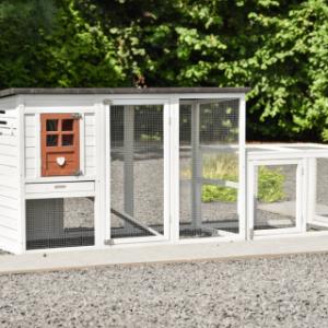 Rabbit hutch Julia | the additional run offers more place for your rabbits