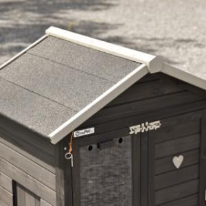 Chickencoop Prestige Small is provided with roofing felt
