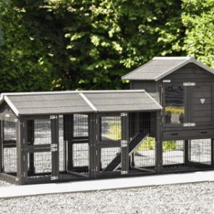 The rabbit hutch Prestige Small Black is an acquisition for your garden