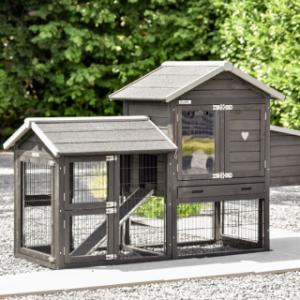 Prestige Small Chicken Coop with Run and Nesting Box