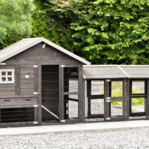 Rabbit hutch Holiday Small Black is an acquisition for your yard