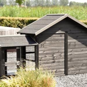 Have a look on the backside of chickencoop Holiday Small Black