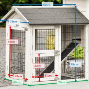 Various dimensions of the additional run Space Small