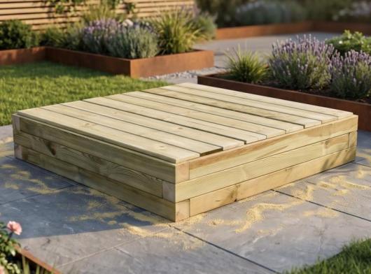 Sandbox Solution with lid 138x138cm