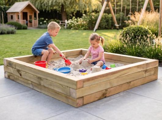 Large sandbox Solution 209x209cm
