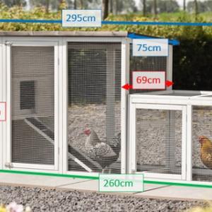 Various dimensions of the chickencoop Julia