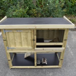 Rabbit hutch top view