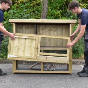 Hatch is manually released
