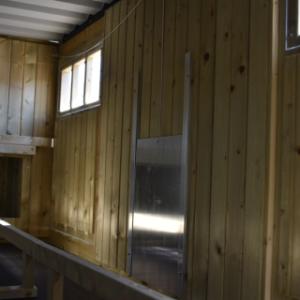 Chicken coop interior